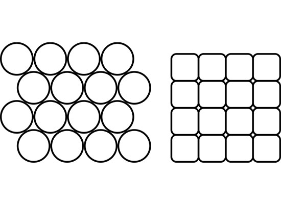 Round vs Square wire Design Round vs Square wire Design