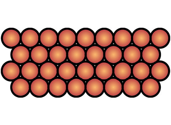 Equal number of turns per layer